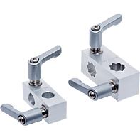 Wedge-Lok XY Joint with Clamping Handle Round Shaft/Square Shaft